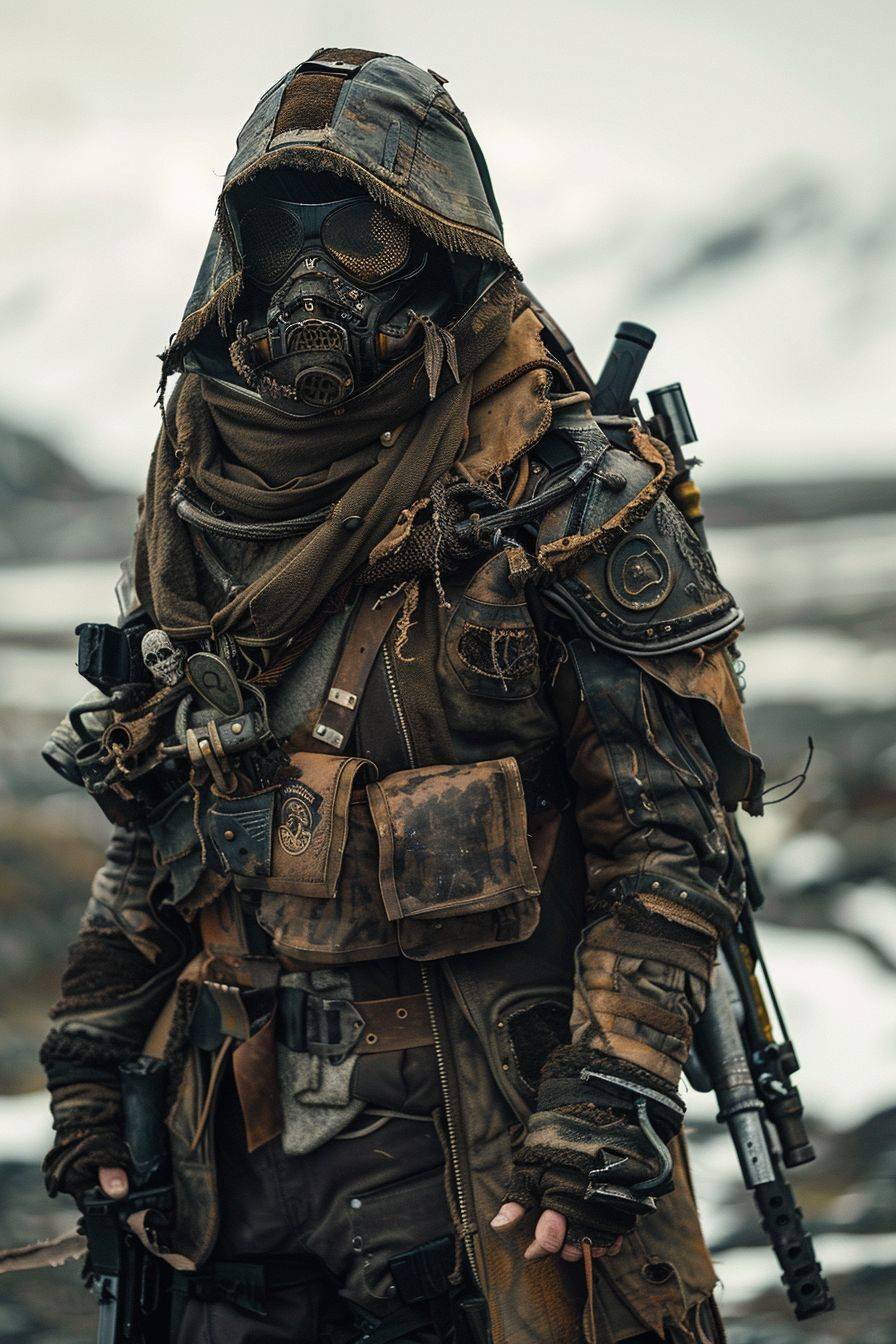 Lonely post-apocalyptic ranger by Corey Arnold