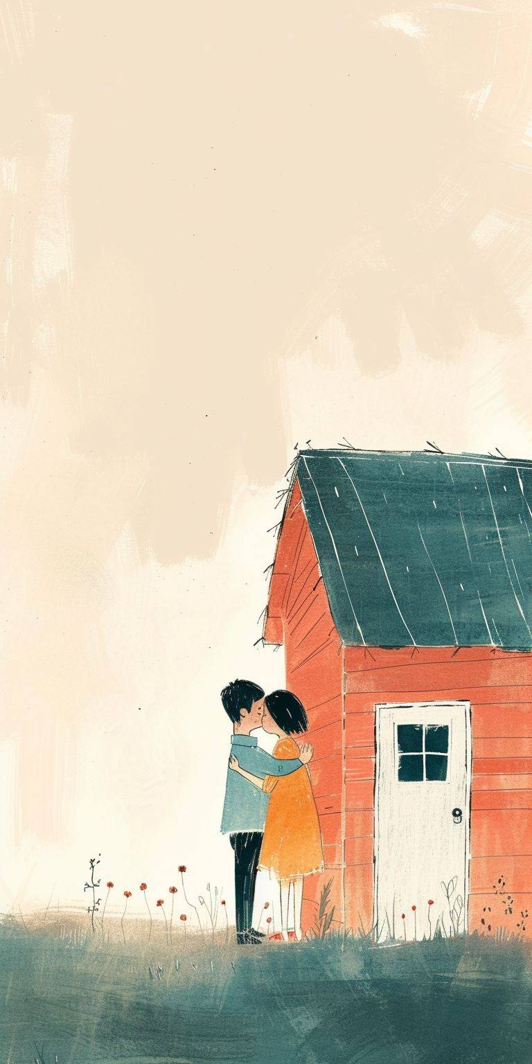The heartwarming reunion between long-lost siblings brings tears of joy to the audience by Oliver Jeffers