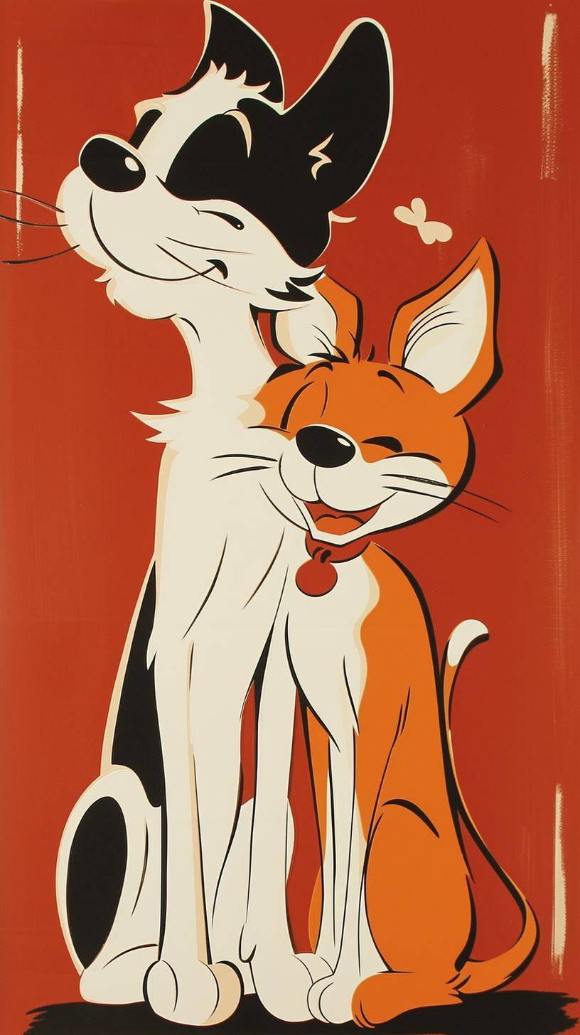 Cat and Dog by Tex Avery