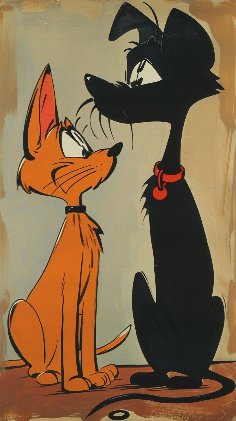 Cat and Dog by Tex Avery