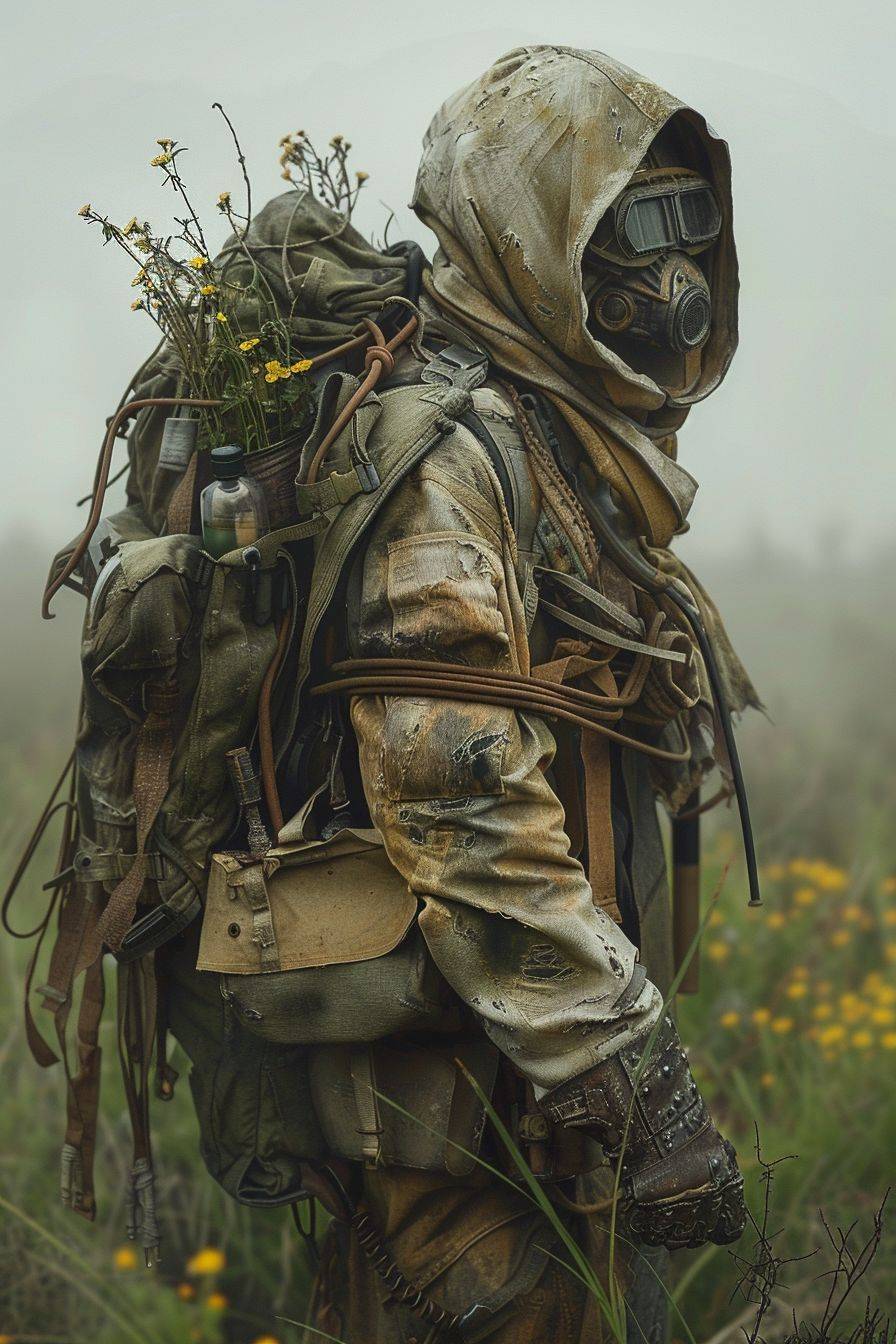 Lonely post-apocalyptic ranger by Corey Arnold
