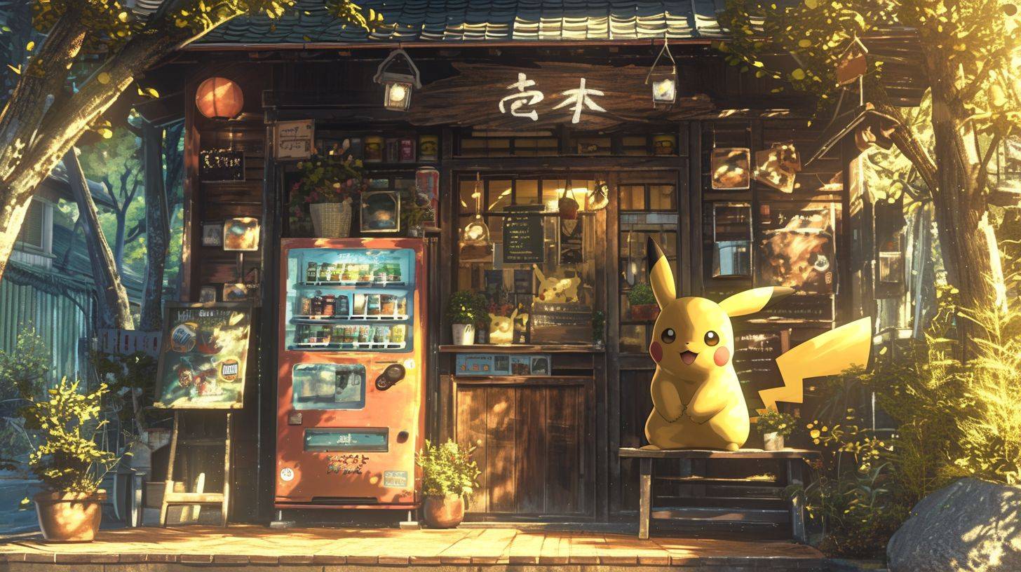 Pikachu Scene