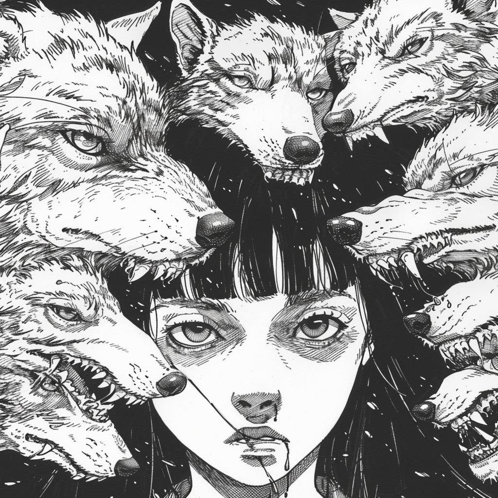 Gang of Wolves by Shintaro Kago