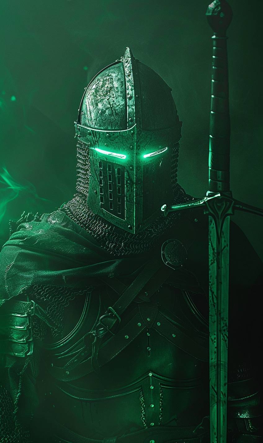Green Knight by Andrea Galvani