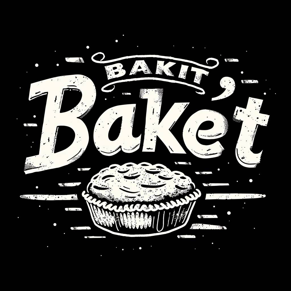 ベーカリーブランド「Bake'it」のためのAnthony Burrillのロゴデザイン--v 6.0