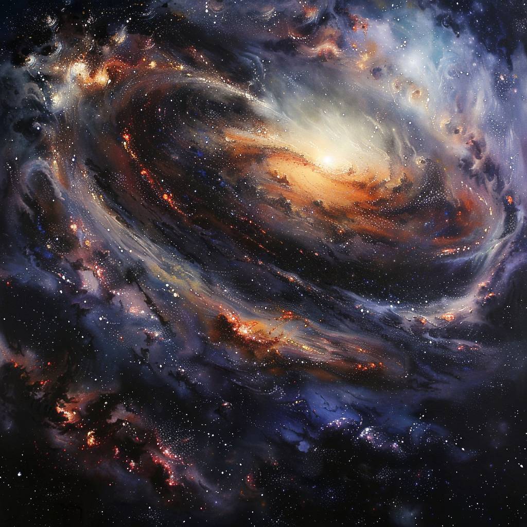 Colossal scale galaxy birth