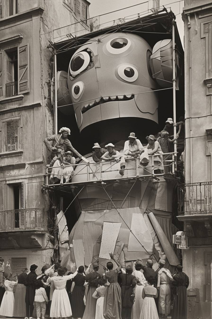 Colossal mecha by Claude Cahun