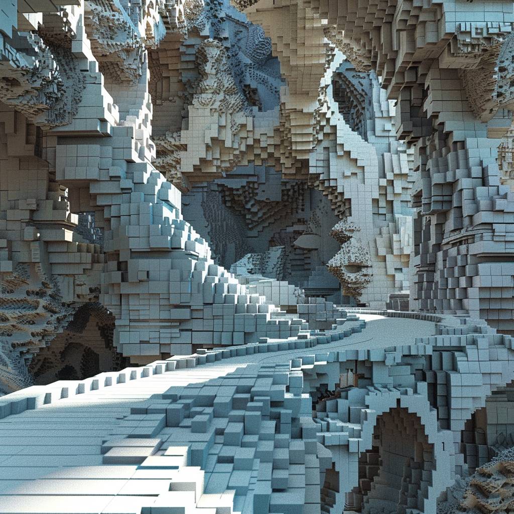 Integrating vision of multiplied adjustments misturned via trivoxel flatmension