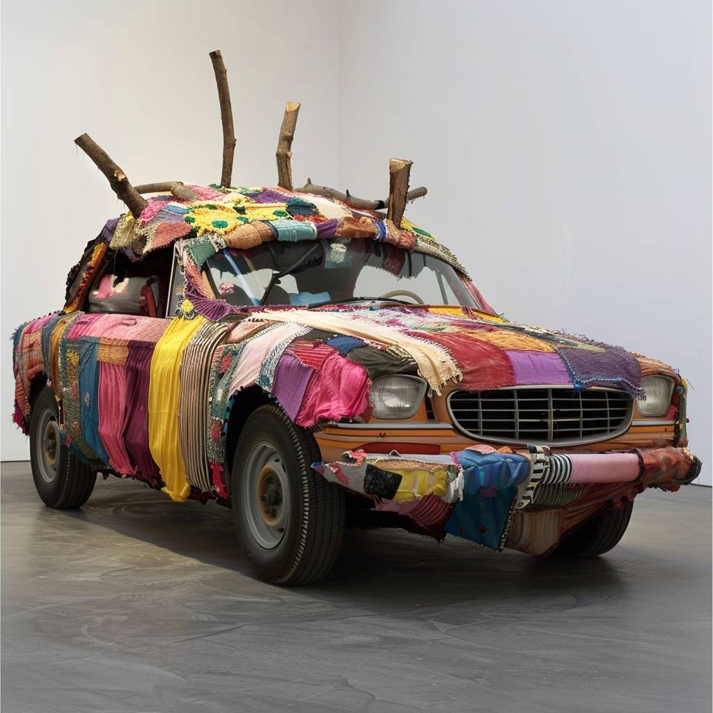 Car by Pascale Marthine Tayou