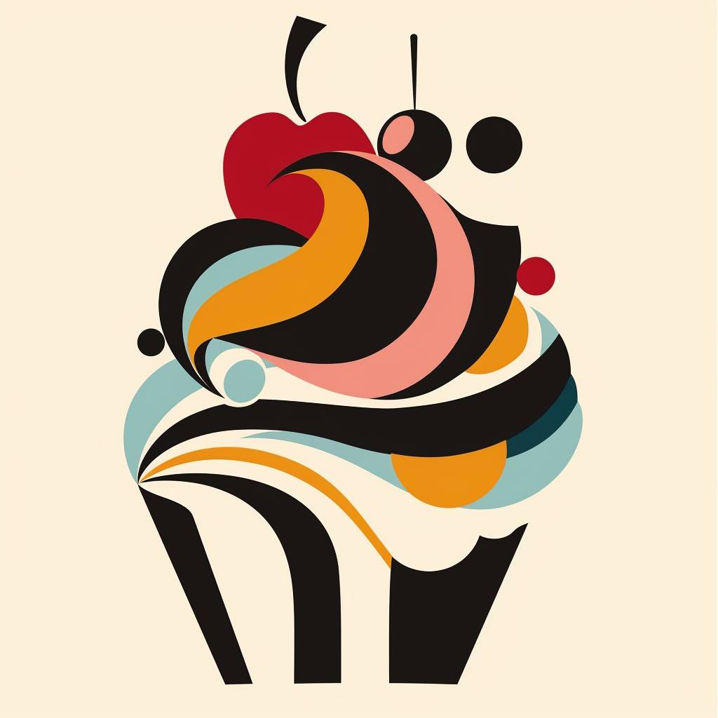 Milton Glaser's logo design for bakery--version 6.0