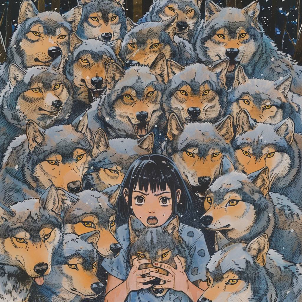 Gang of Wolves by Shintaro Kago