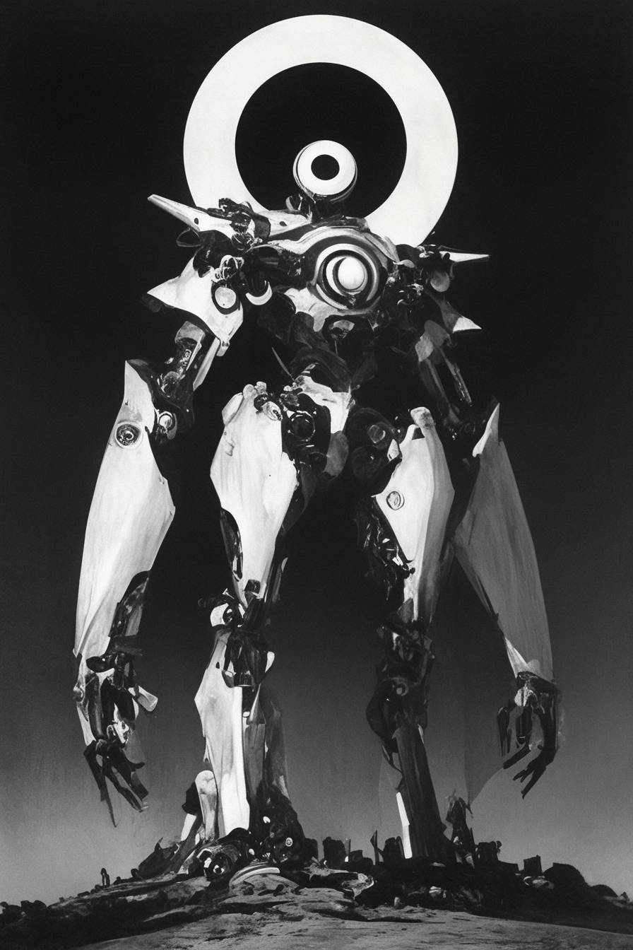 Colossal mecha by Claude Cahun