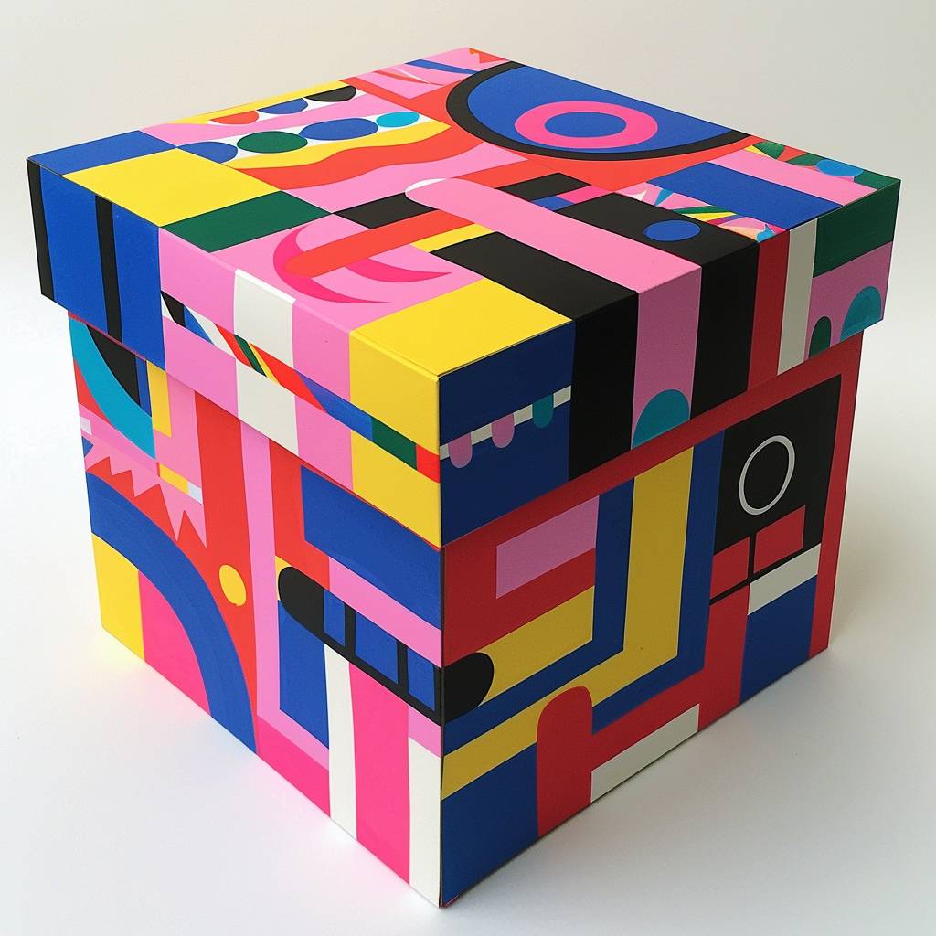 スーザン・ケアによるバースデープレゼントボックスデザイン --v 6.0