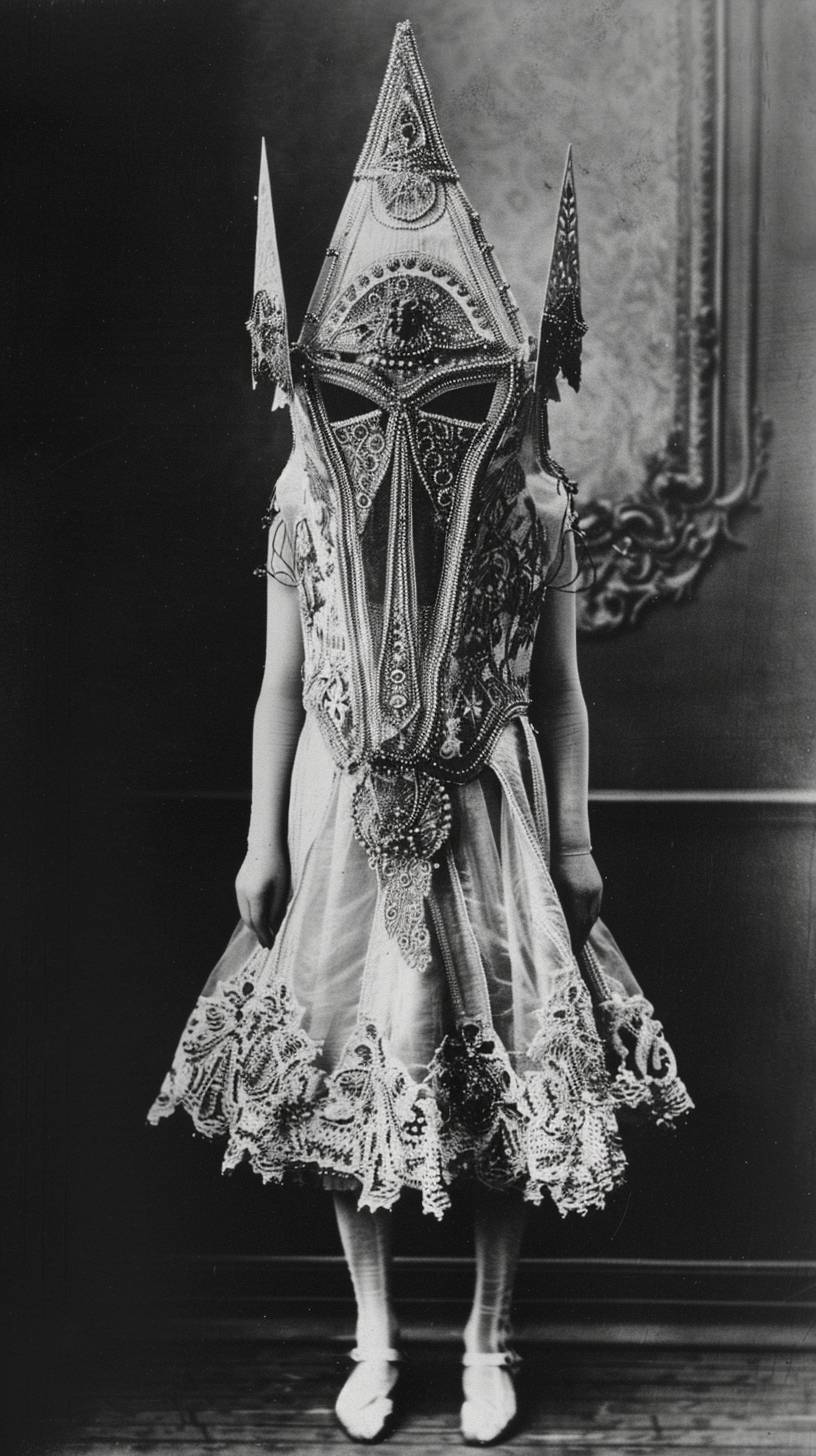 Haute couture fashion collection designed by Claude Cahun