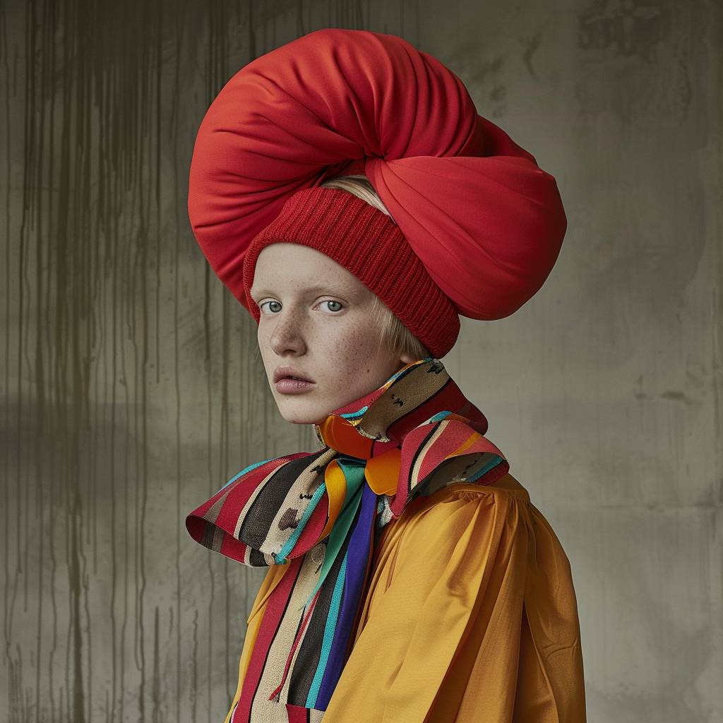 Fashion design by Walter Van Beirendonck collaborate with Hendrik Kerstens