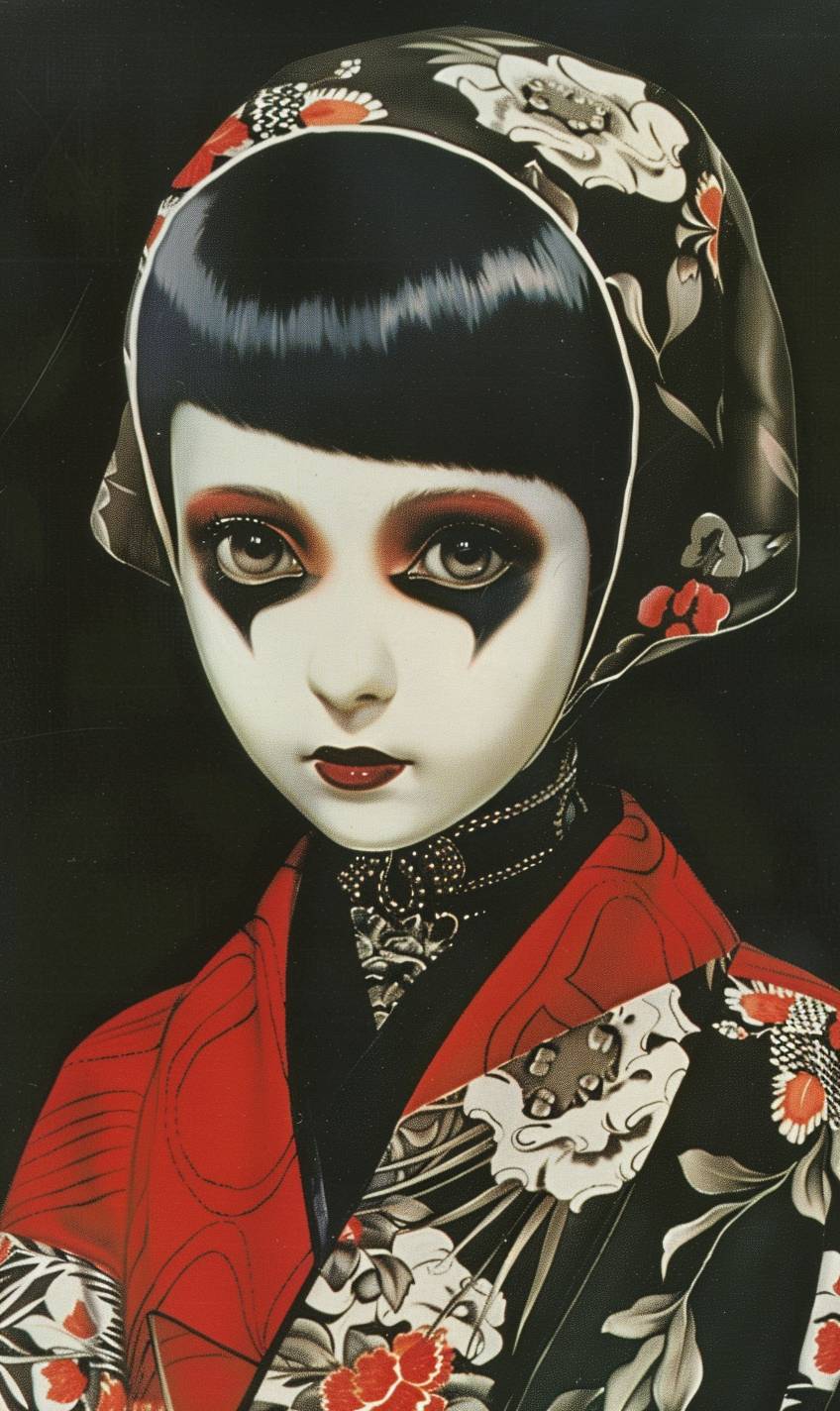 Anime character by Satoshi Kon as depicted by Claude Cahun