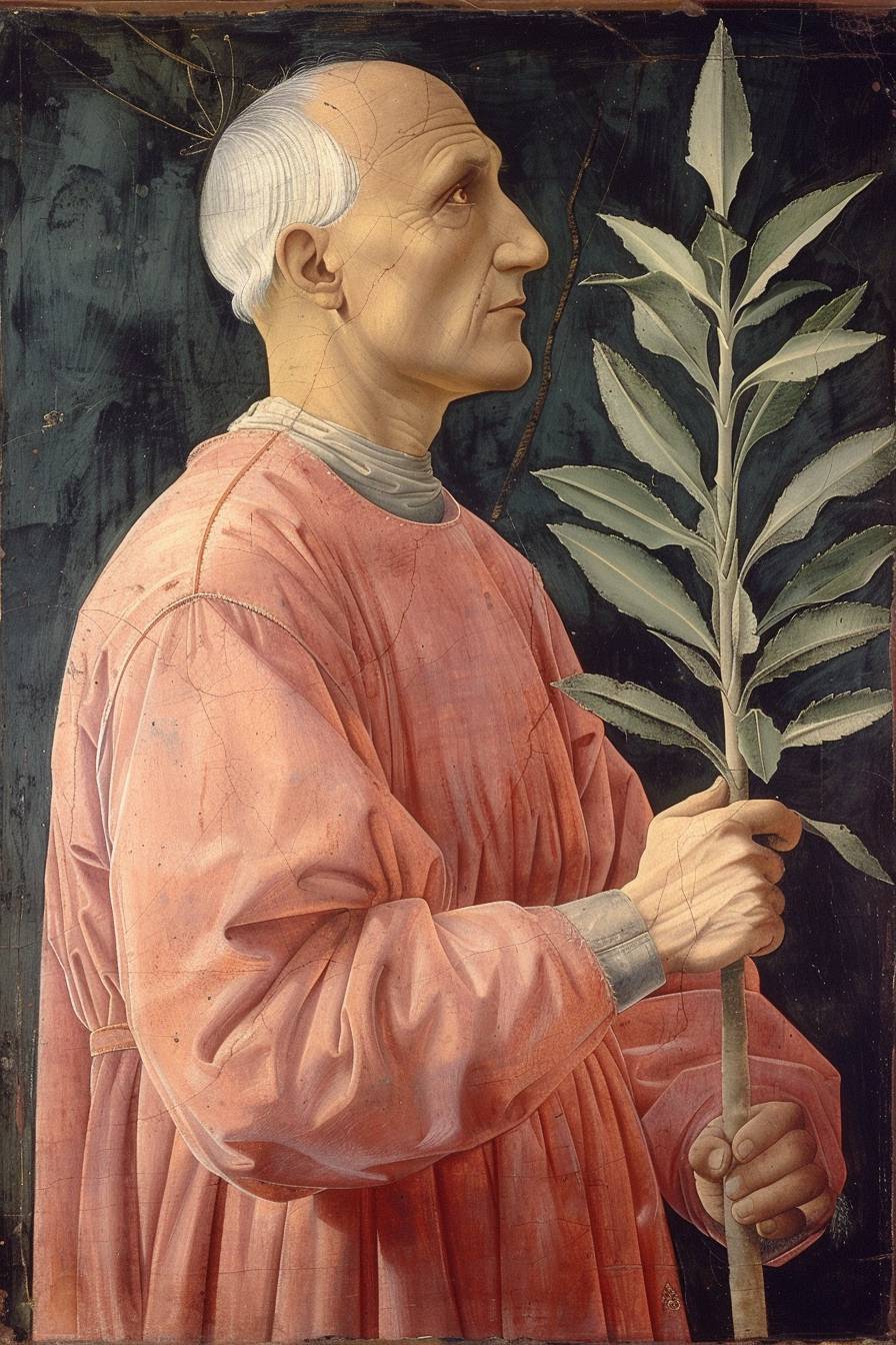 ピエロデッラフランチェスカの絵は植物栽培者を描いています
