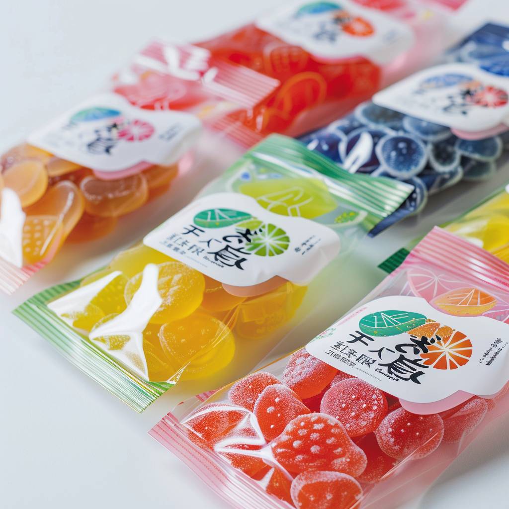 Packaging design for Japanese bubbled soft sweets -- Version 6.0