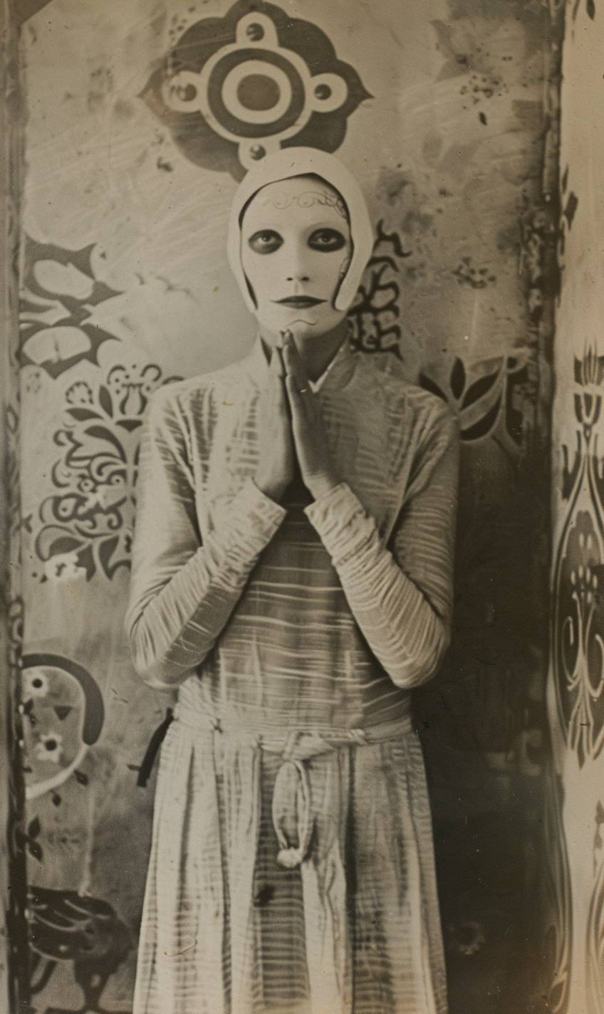 Claude Cahun's photograph depicting George Tooker's painting