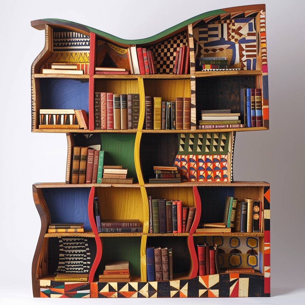Yinka Iloriによる本棚