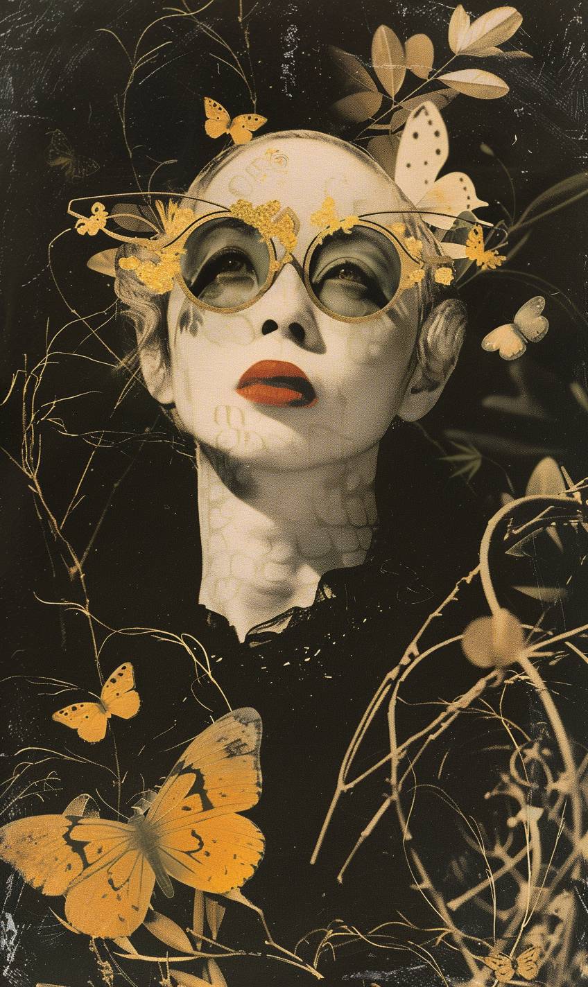 Anime character by Satoshi Kon as depicted by Claude Cahun