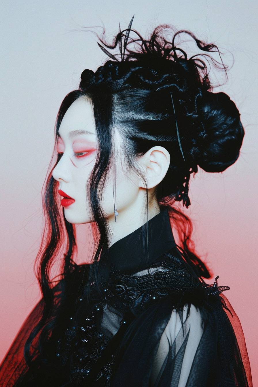 Portrait of Vampire Queen by Ren Hang