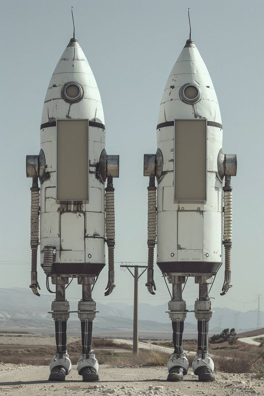Space Droids by Andrea Galvani