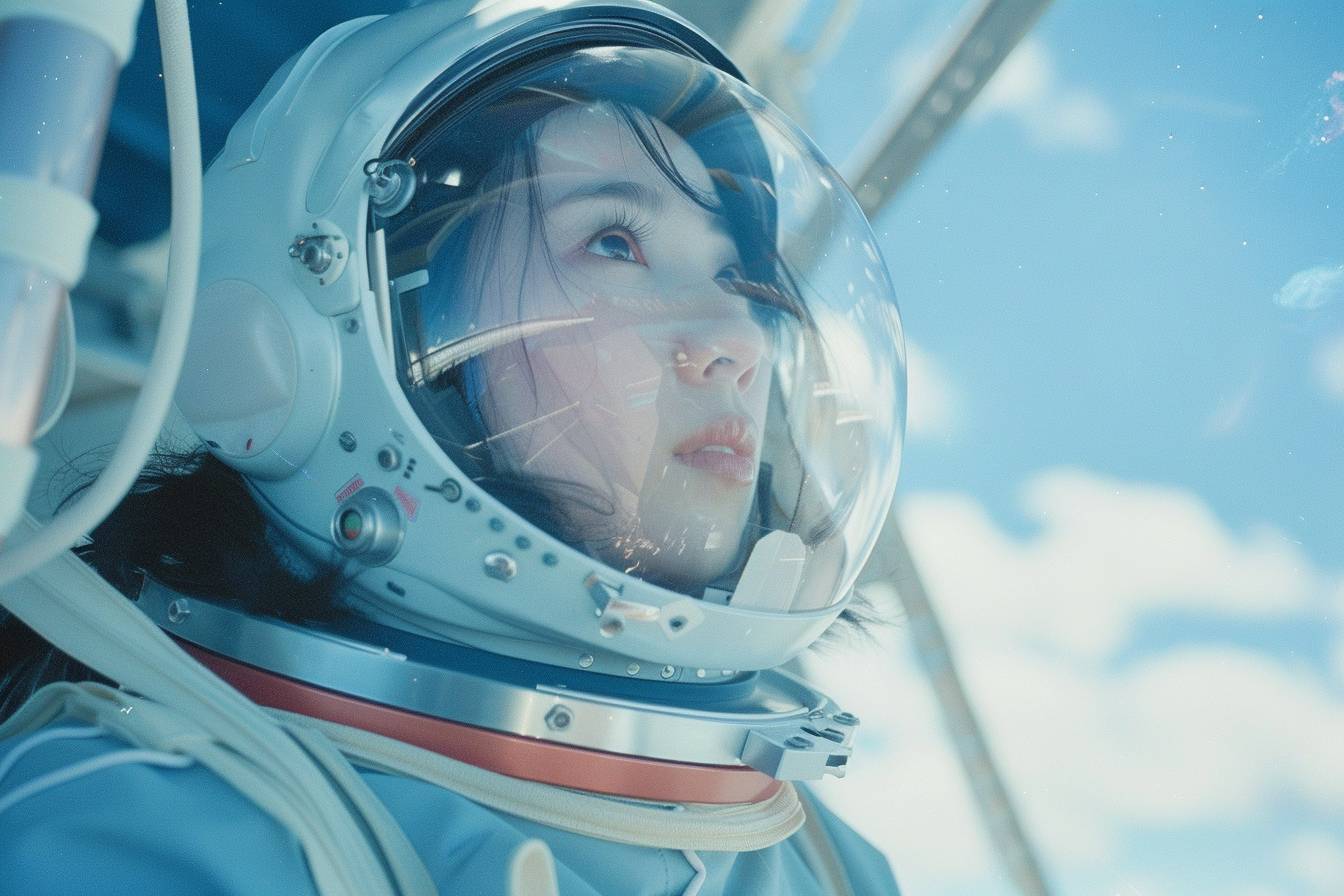 Rinko Kawauchi's photographic portrait of girl space pilot