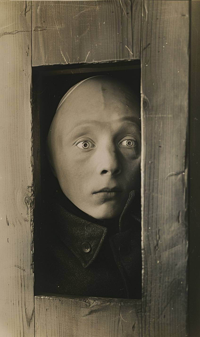 Claude Cahun's photograph depicting George Tooker's painting