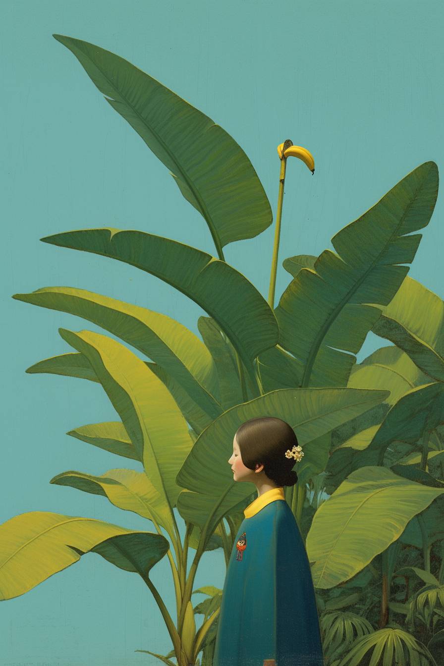 Liu Ye's painting of banana