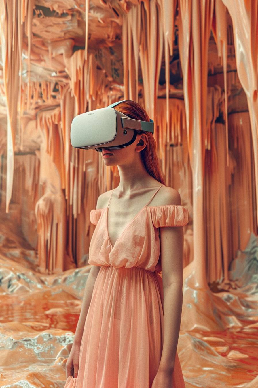 Virtual Reality --Weird 100 --AR 2:3  --Version 6.0