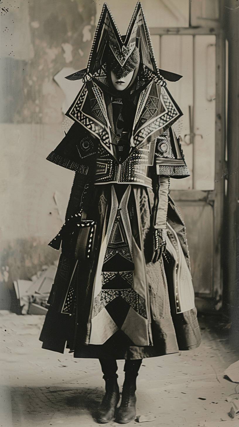 Haute couture fashion collection designed by Claude Cahun