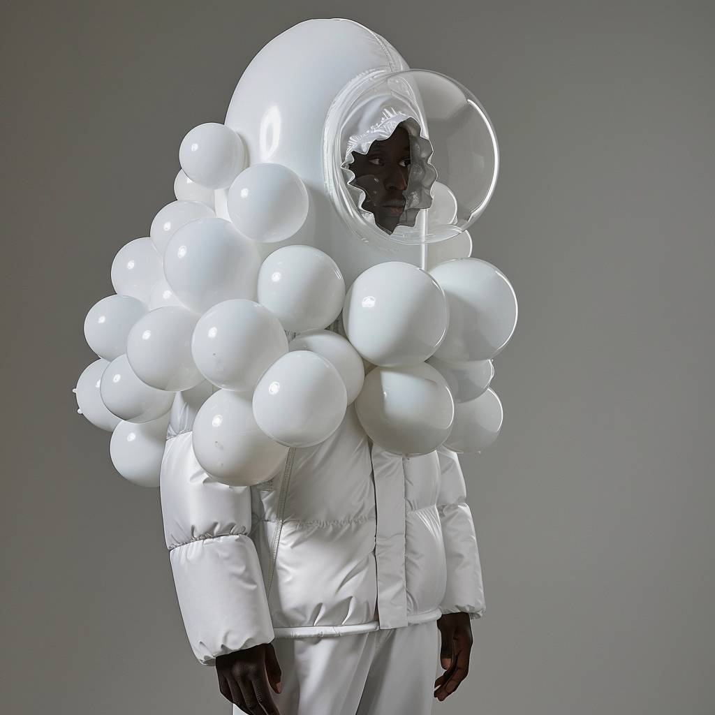 Bubble armor by Walter Van Beirendonck