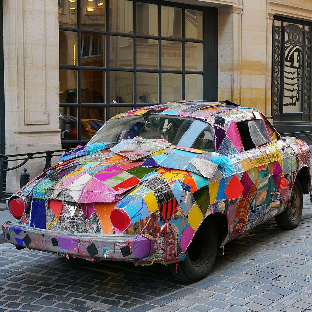 Car by Pascale Marthine Tayou