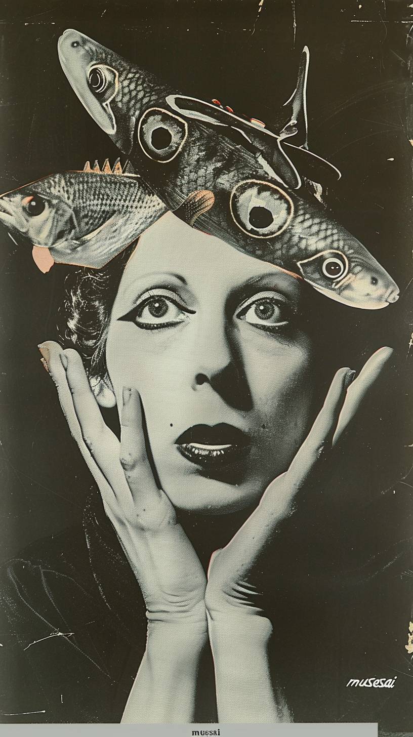 'Musesai' poster by Claude Cahun