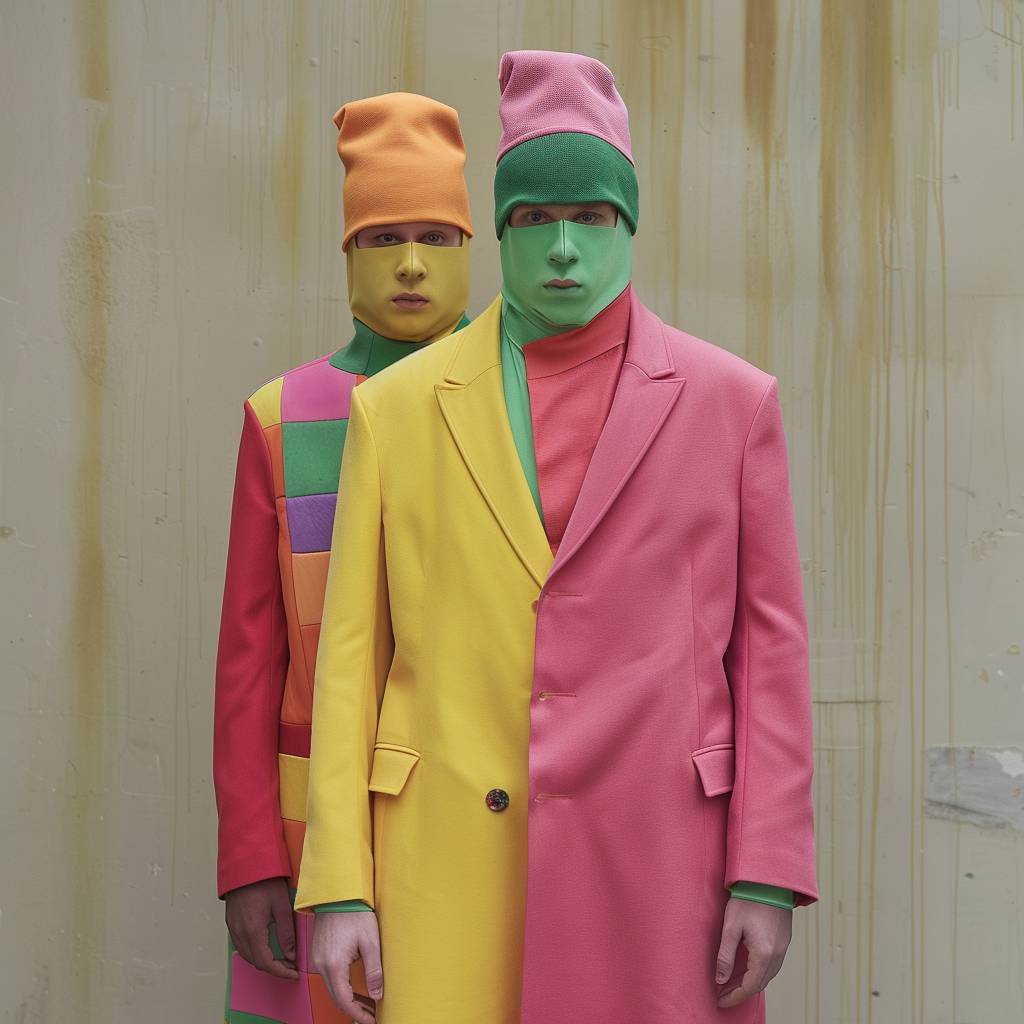 Fashion design by Walter Van Beirendonck collaborate with Hendrik Kerstens