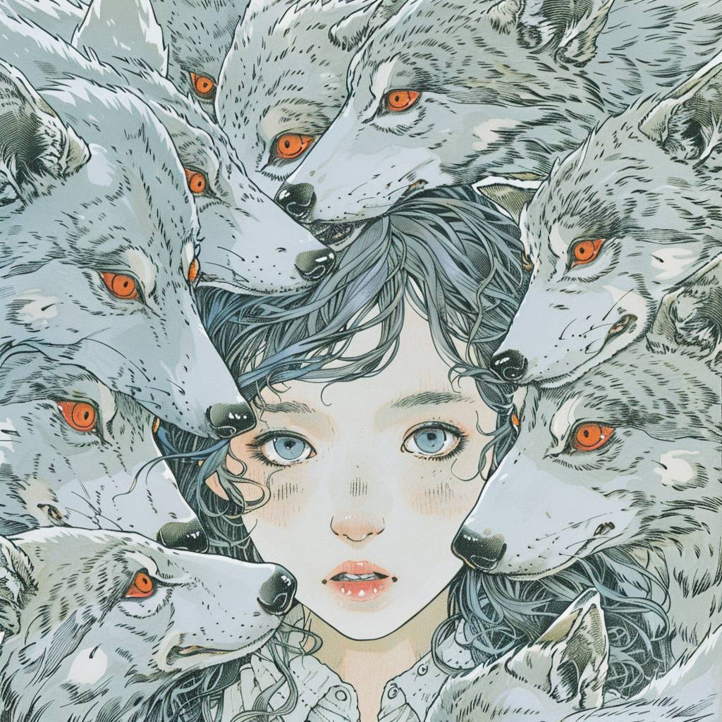 Gang of Wolves by Shintaro Kago