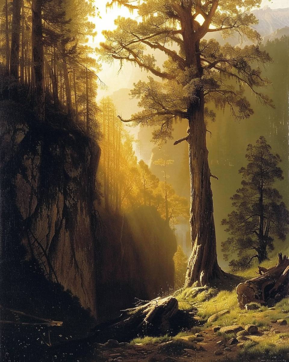 Albert Bierstadt, California Spring