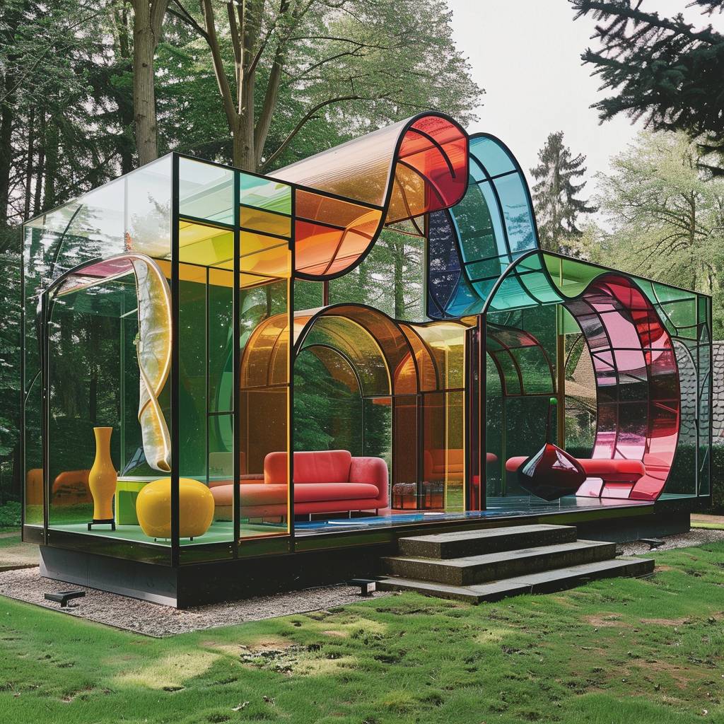 Walter Van Beirendonck glasshouse design