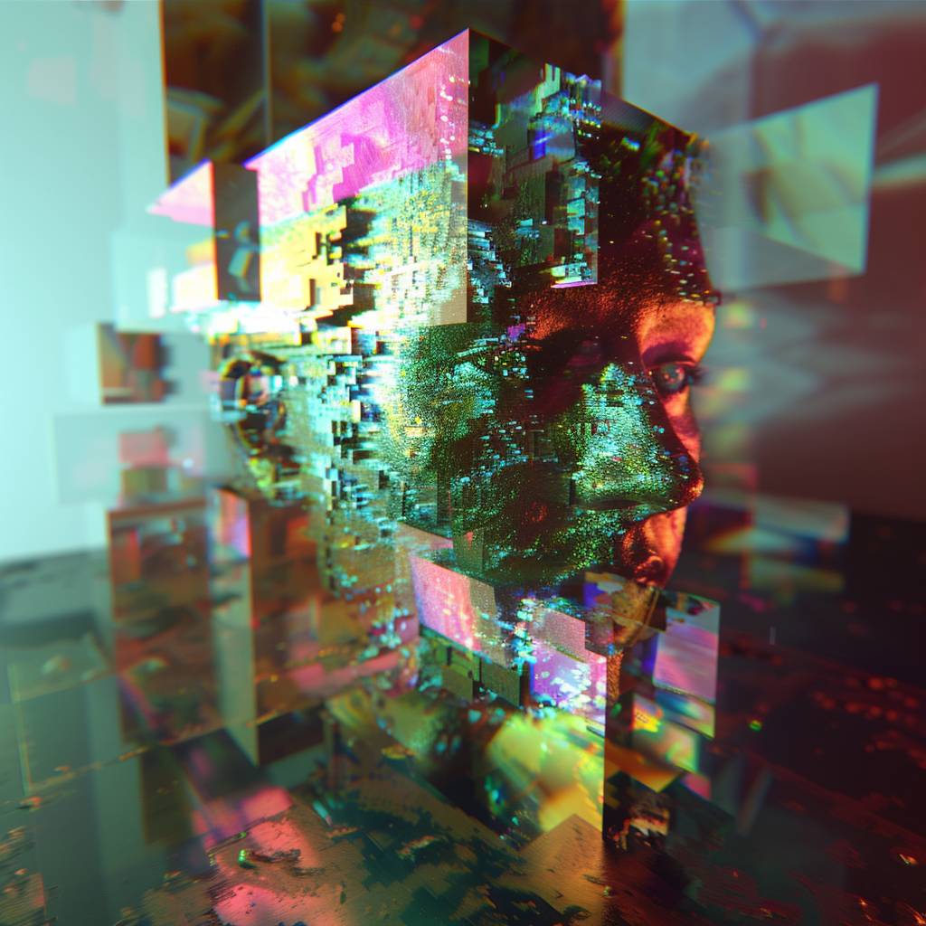 Integrating vision of multiplied adjustments misturned via trivoxel flatmension