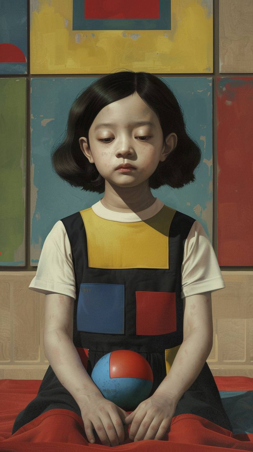 Dreaming of Mondrian by Liu Ye