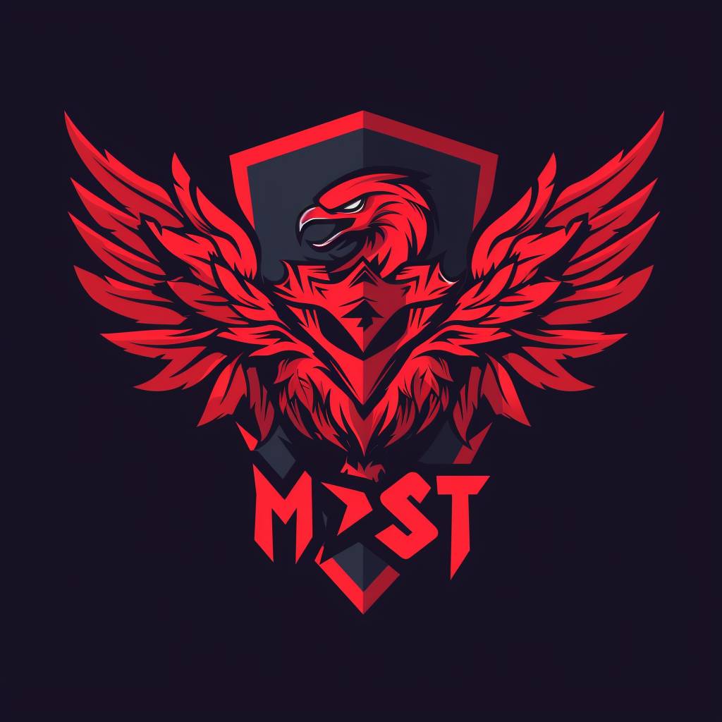 Gaming logo, minimalist, esport, name: MST