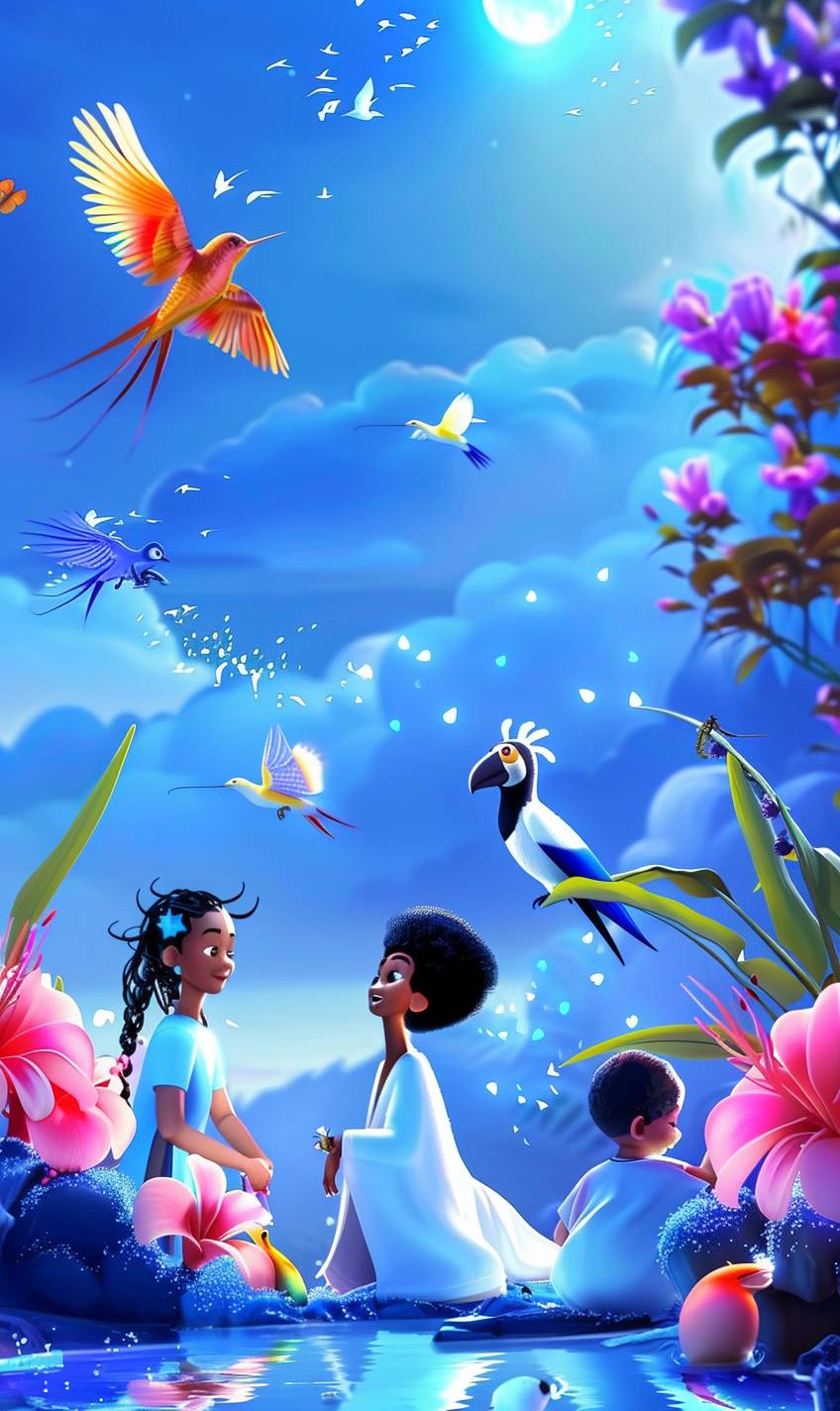 A dynamic and energetic illustration featuring an eclectic mix of characters from different backgrounds, ages, and cultures, coming together to celebrate friendship, diversity, and unity in a vibrant and lively setting. The artwork should exude a sense of inclusivity, joy, and togetherness, portraying a harmonious blend of personalities and styles in a visually compelling and engaging composition.