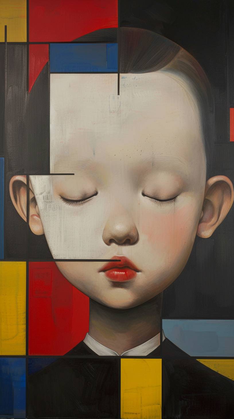 Dreaming of Mondrian by Liu Ye