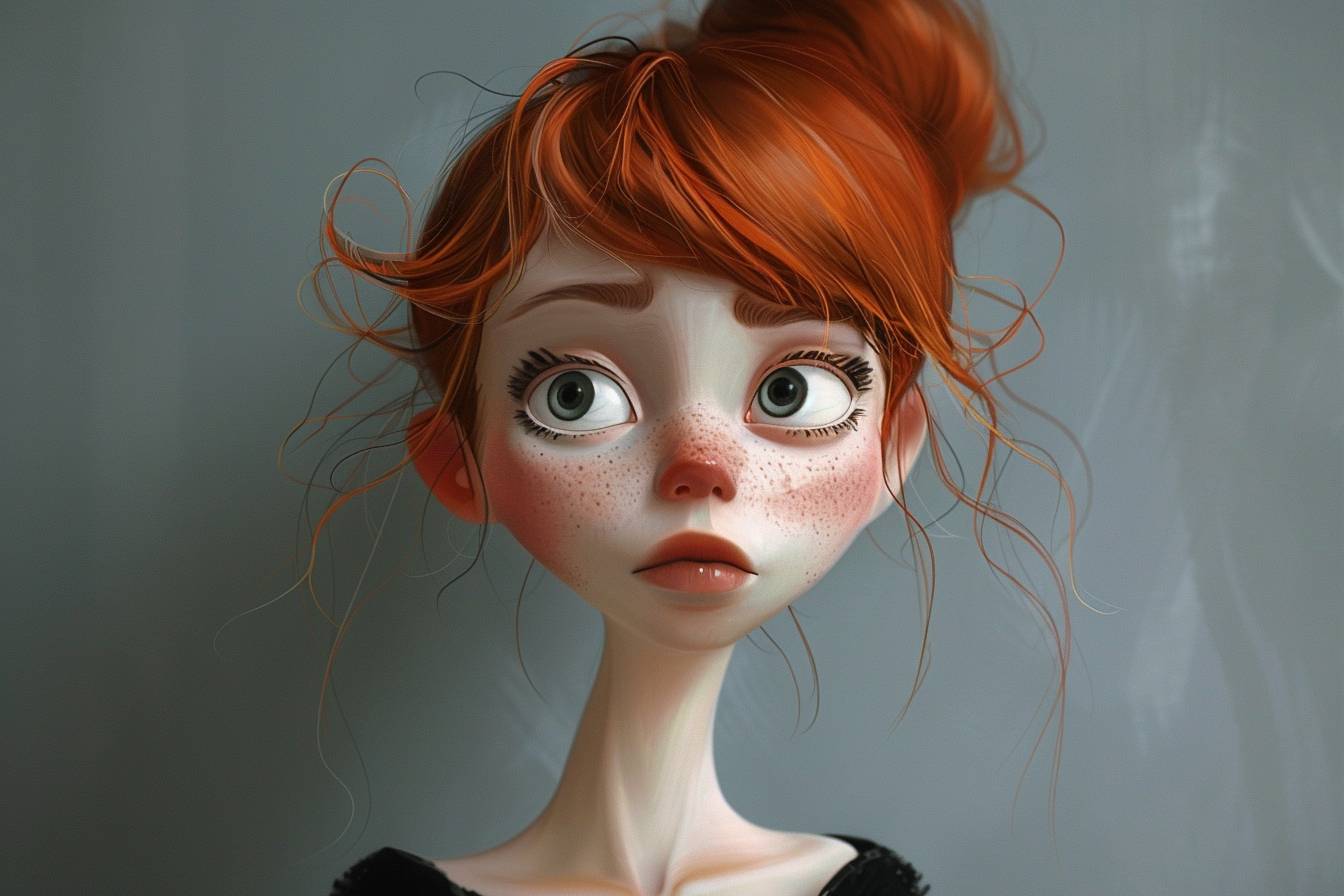 Cassandra - Pixar Cartoon Portrait