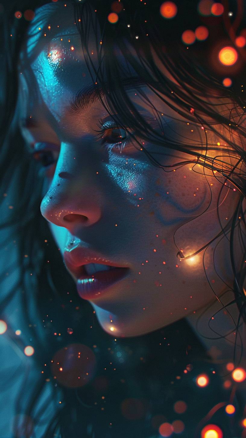 Illustration of [SUBJECT], digital art with soft shadows and glowing lights