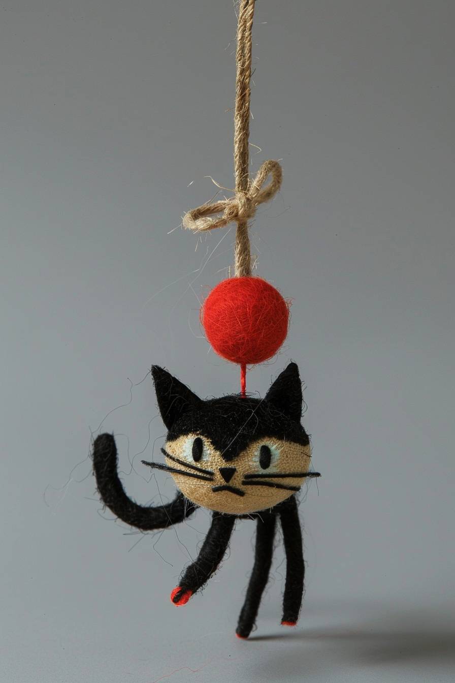 Cat toy created by Mary Fedden