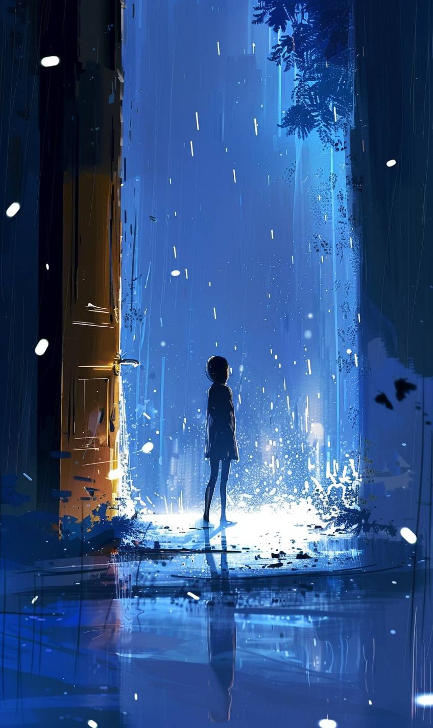 In style of Pascal Campion, Time traveler witnessing pivotal moments unfold --ar 3:5  --v 6.0