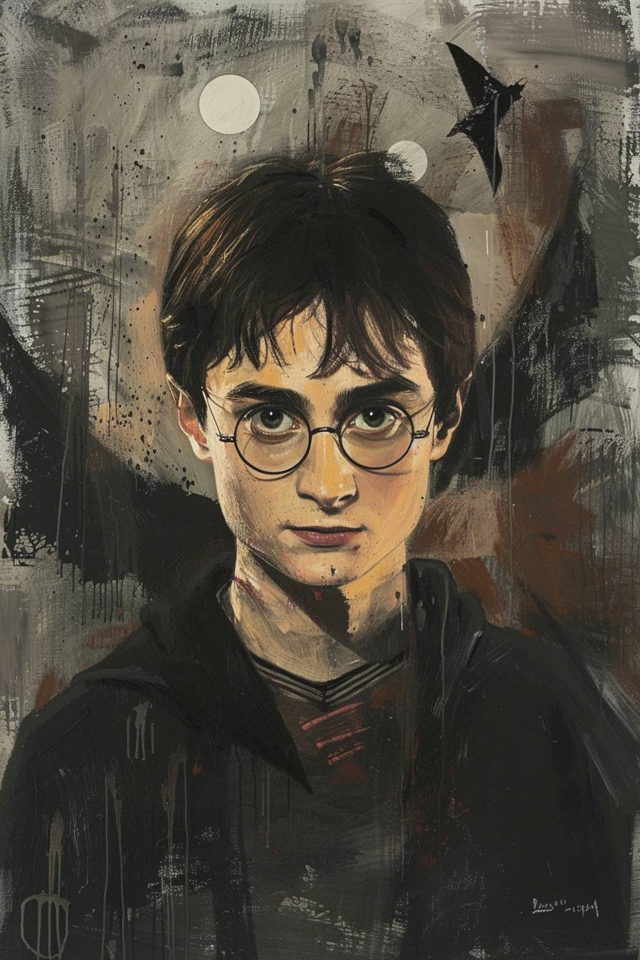 Mary Fedden painted a portrait of Harry Potter