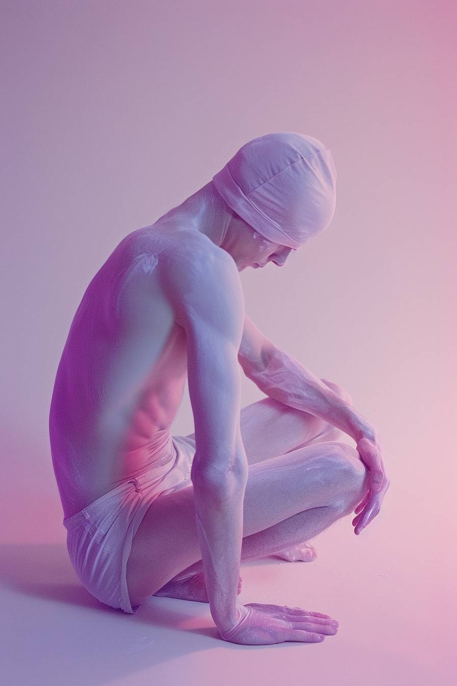 Minimalist photograph by James Bidgood --ar 2:3  --v 6.0